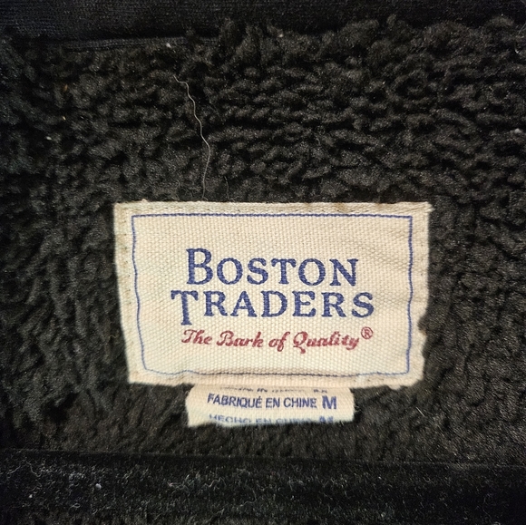 Boston Traders Men's flannel Shirt Jacket, Polar Fleece M - Picture 5 of 5